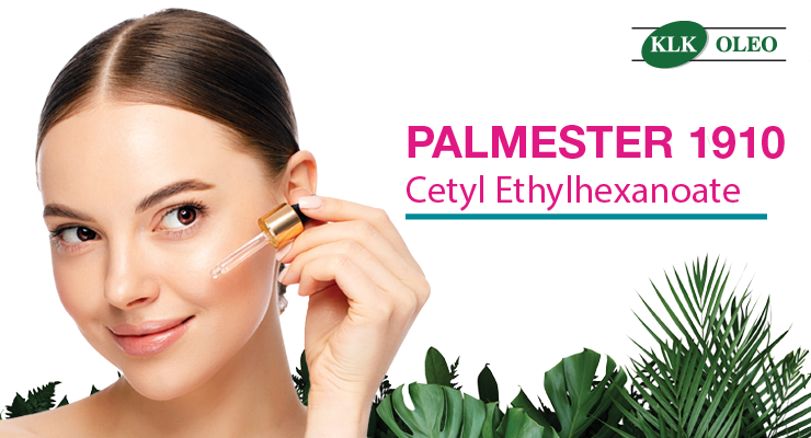 Improve spreadability on skin with PALMESTER 1910 Cetyl 2-Ethylhexanoate
