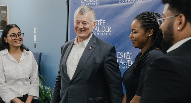 ELC Executive Chairman William P. Lauder Visits Employees in Bristol, PA