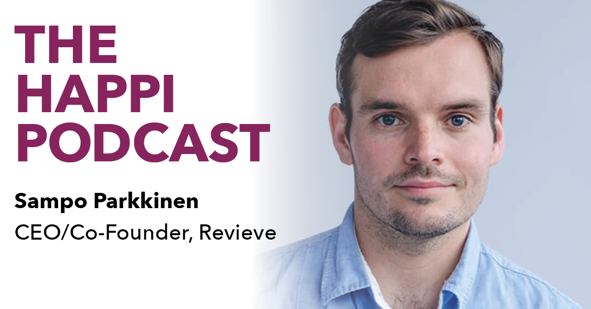 The Happi Podcast: Revieve CEO and Cofounder Sampo Parkkinen