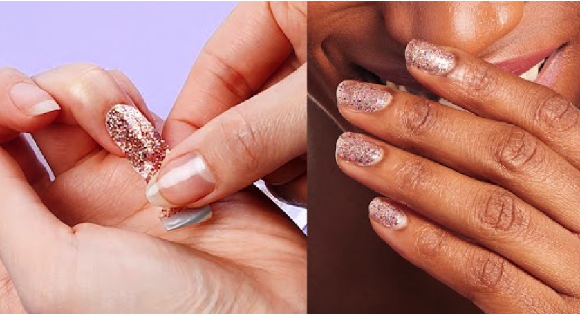Glitter & Metallics Lead Summer 2025 Nail Trends