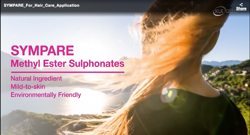 KLK OLEO Elevate Hair Washing Experience with SYMPARE MES