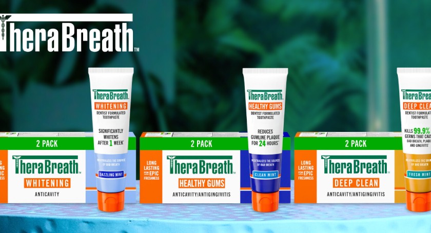 TheraBreath Enters Toothpaste Category