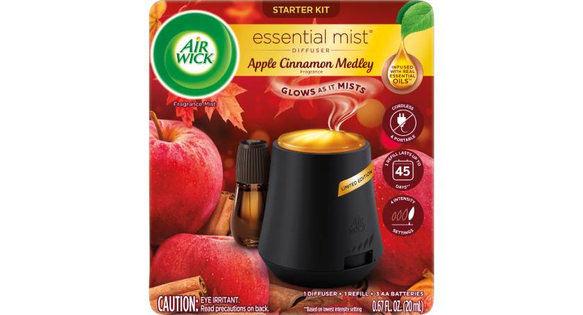 Air Wick Taps Into Autumn Core Trend with Essential Mists
