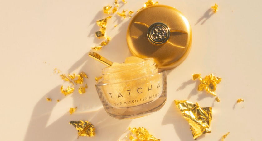 Tatcha Elevates Kissu Lip Mask To Gold Leaf